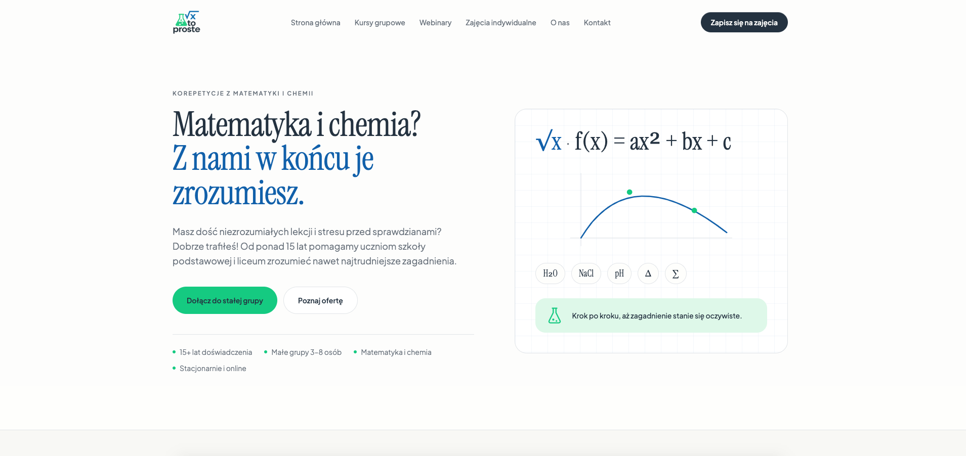 Podgląd realizacji: To Proste Korepetycje