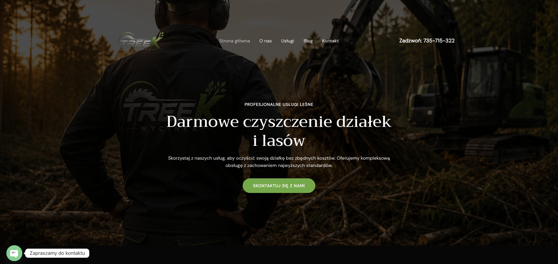Podgląd realizacji: Treek Wycinka